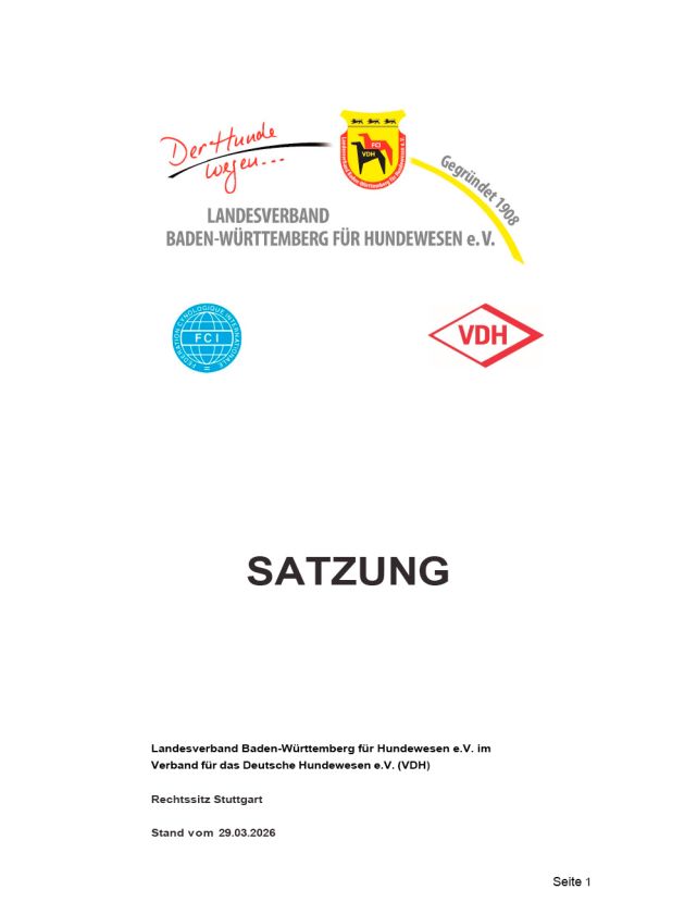 Satzung